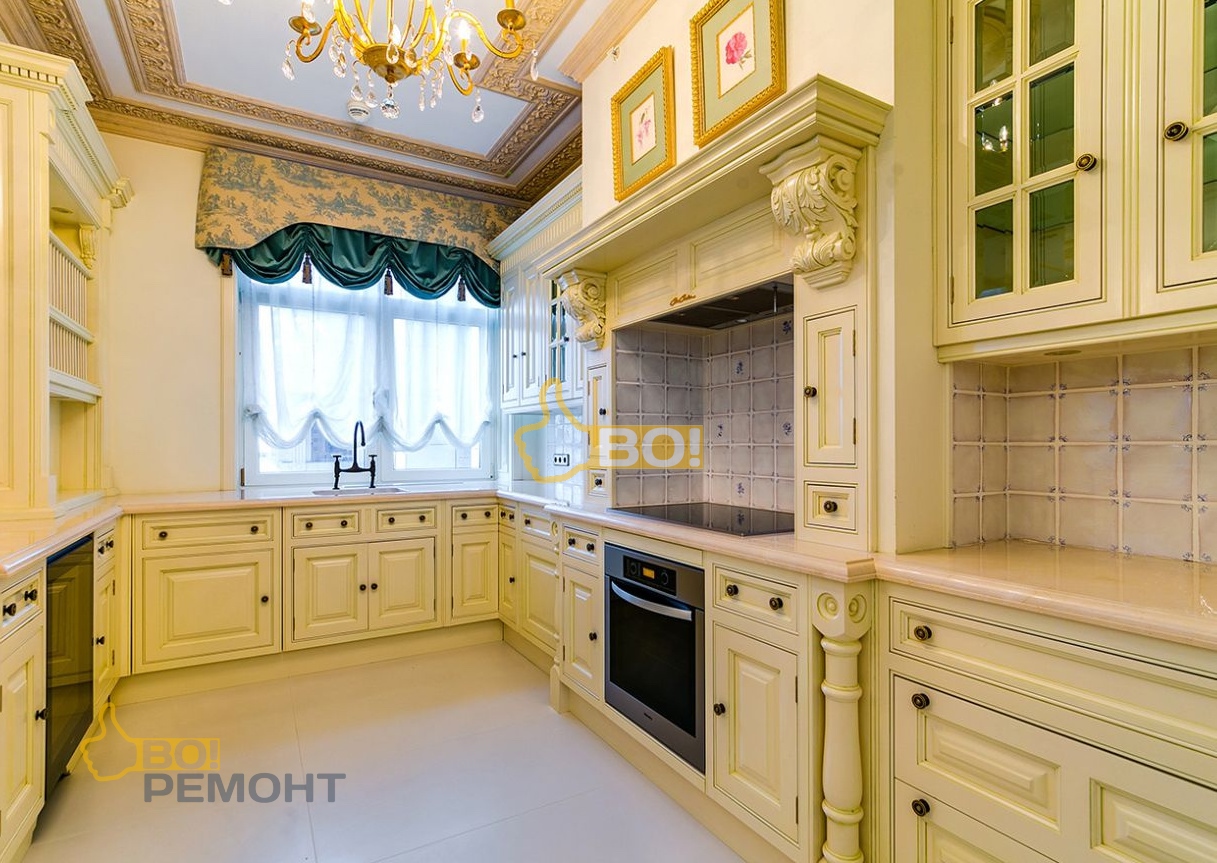 Дизайнерский ремонт квартиры 160 м2-102